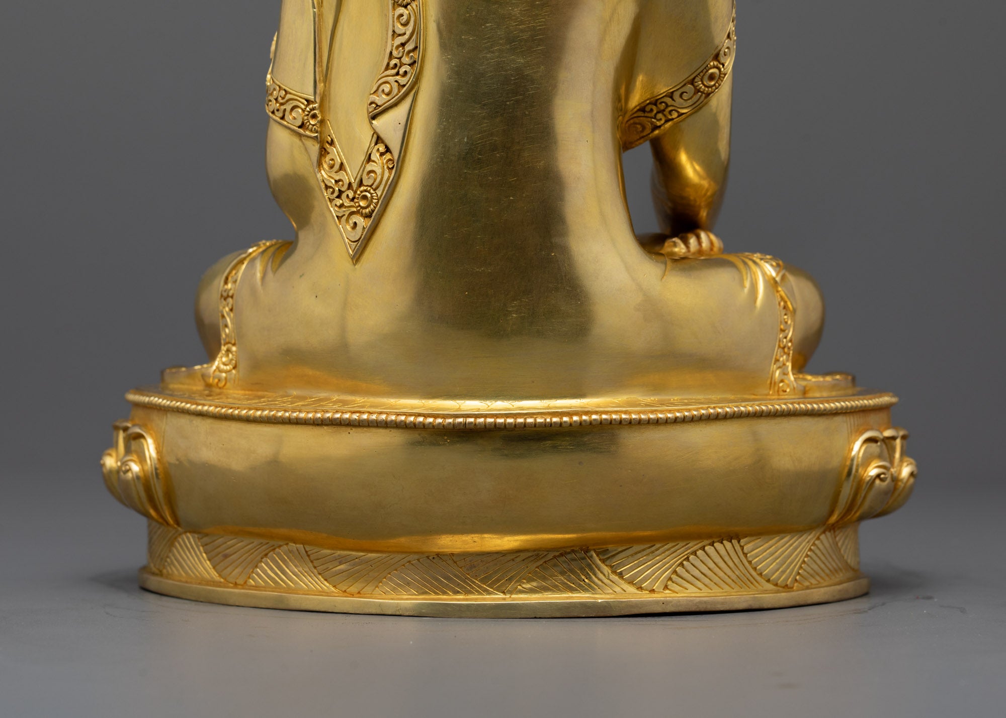 Detailed Buddha Shakyamuni Statue | Handmade Buddhist Idol for Peace