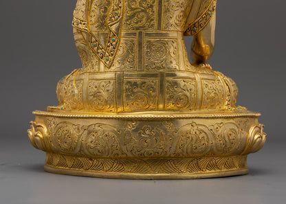 Nepalese Shakyamuni Buddha Statue | Handmade Buddhist Art