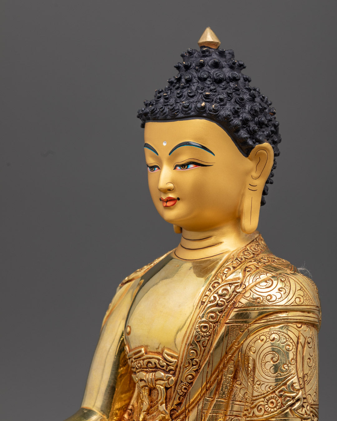 Shakyamuni Buddha Statue | Tibetan Himalayan Artwork