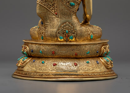 Shakyamuni Buddha Statue | Traditionally Hand-Carved
