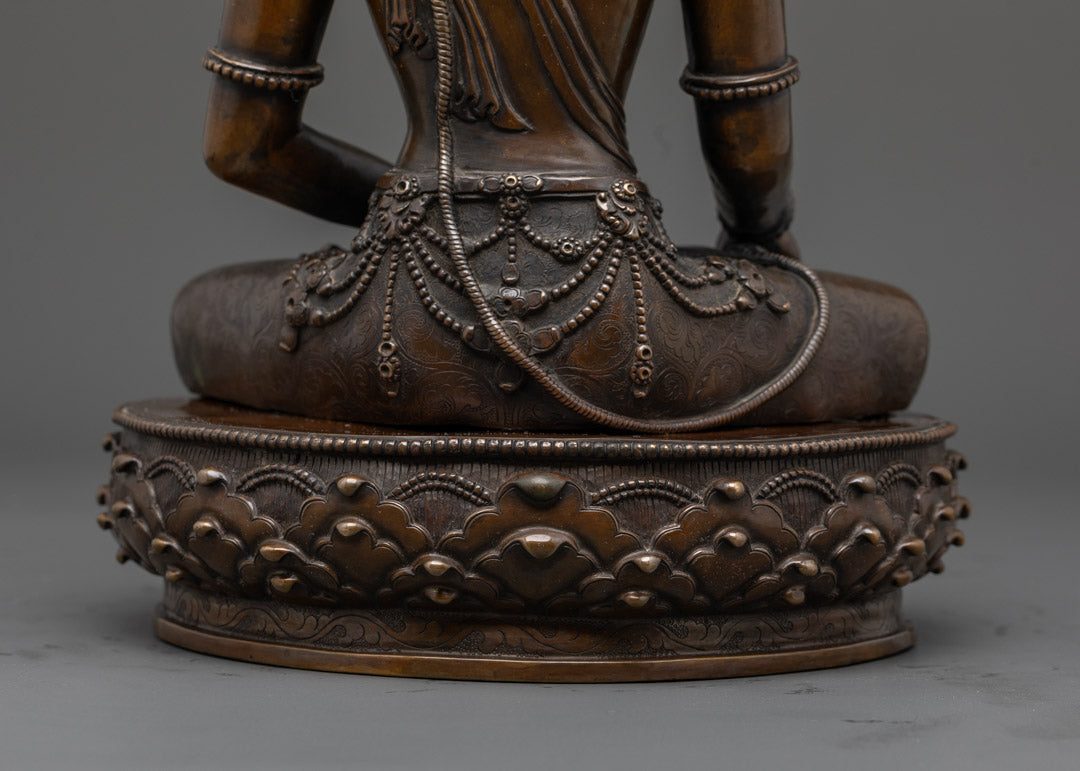 Elegant Crown Buddha Shakyamuni Statue