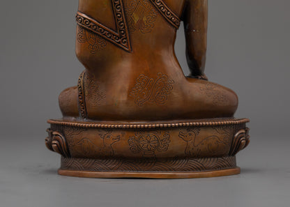 Awakened Shakyamuni Buddha Statue | Sculpture of the Dharma Teacher
