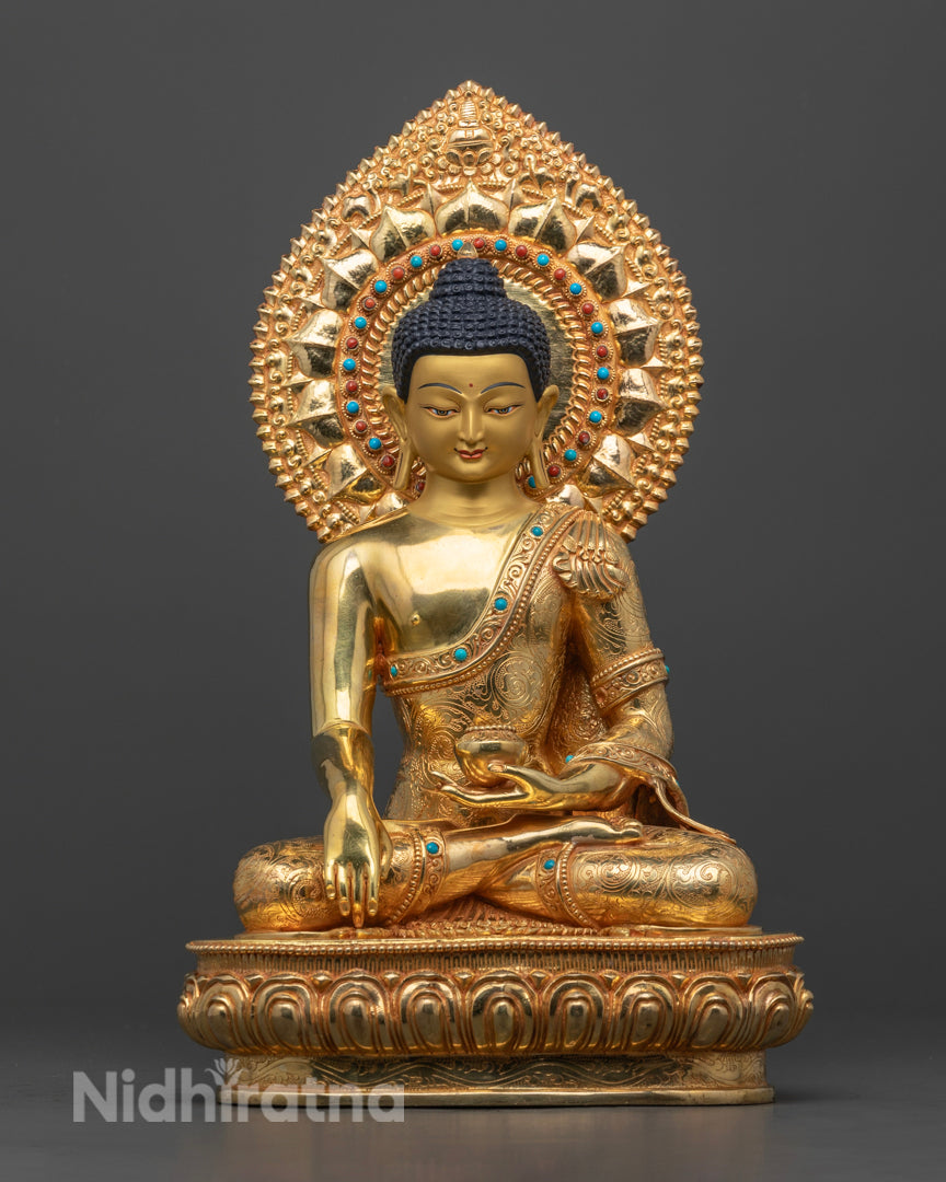 Shakyamuni Buddha Statue | Buddhist Mantra Statue
