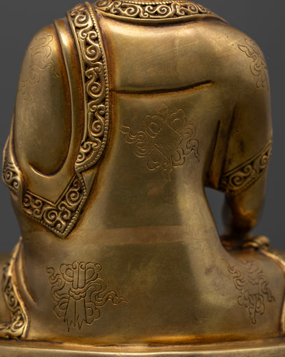 Buddhist Shakyamuni Buddha Statue | Tibetan Artwork