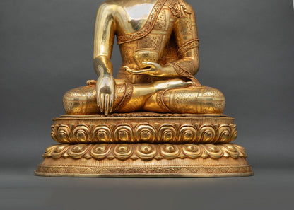 Buddha Shakyamuni Statue | Lost Wax Casting Buddhist Art