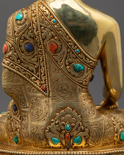 Shakyamuni Buddha Statue | Traditionally Hand-Carved