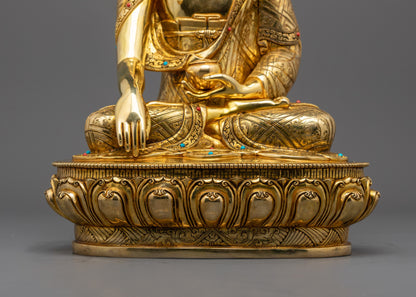 Buddha Shakyamuni Statue from Nepal | Masterful Artisan Craftsmanship