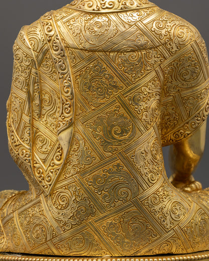 Shakyamuni Buddha Statue | Buddhist Tibetan Artwork