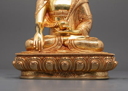 Meditating Buddha Shakyamuni Statue | Nepalese Craft
