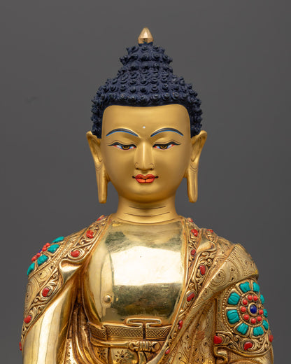 Shakyamuni Buddha Statue | Sacred Tibetan Buddha Figure