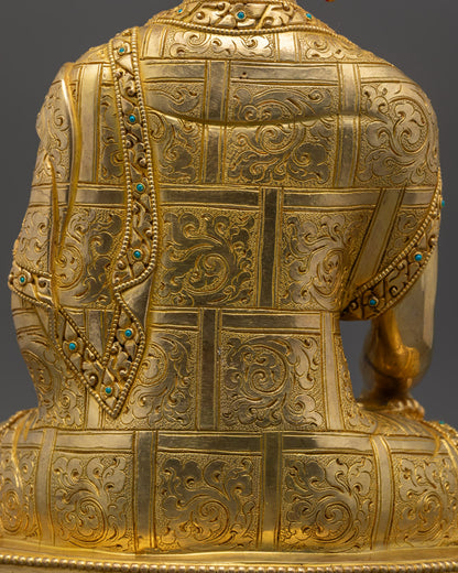 Nepalese Shakyamuni Buddha Statue | Handmade Buddhist Art