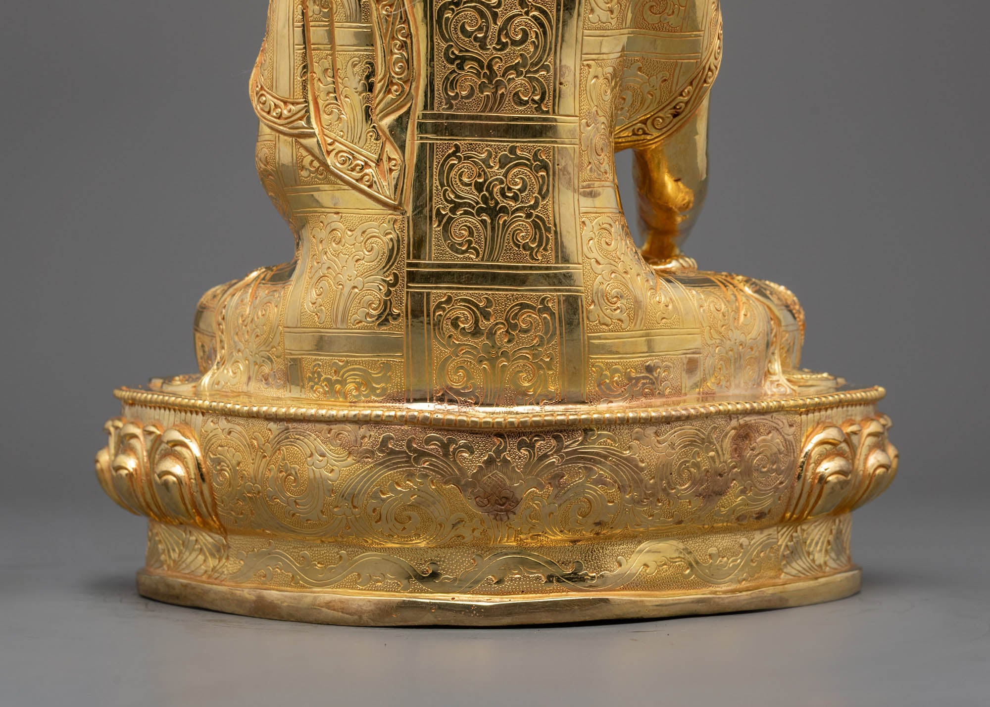 Shakyamuni Buddha Statue | Nepalese Hand-Carved Spiritual Decor