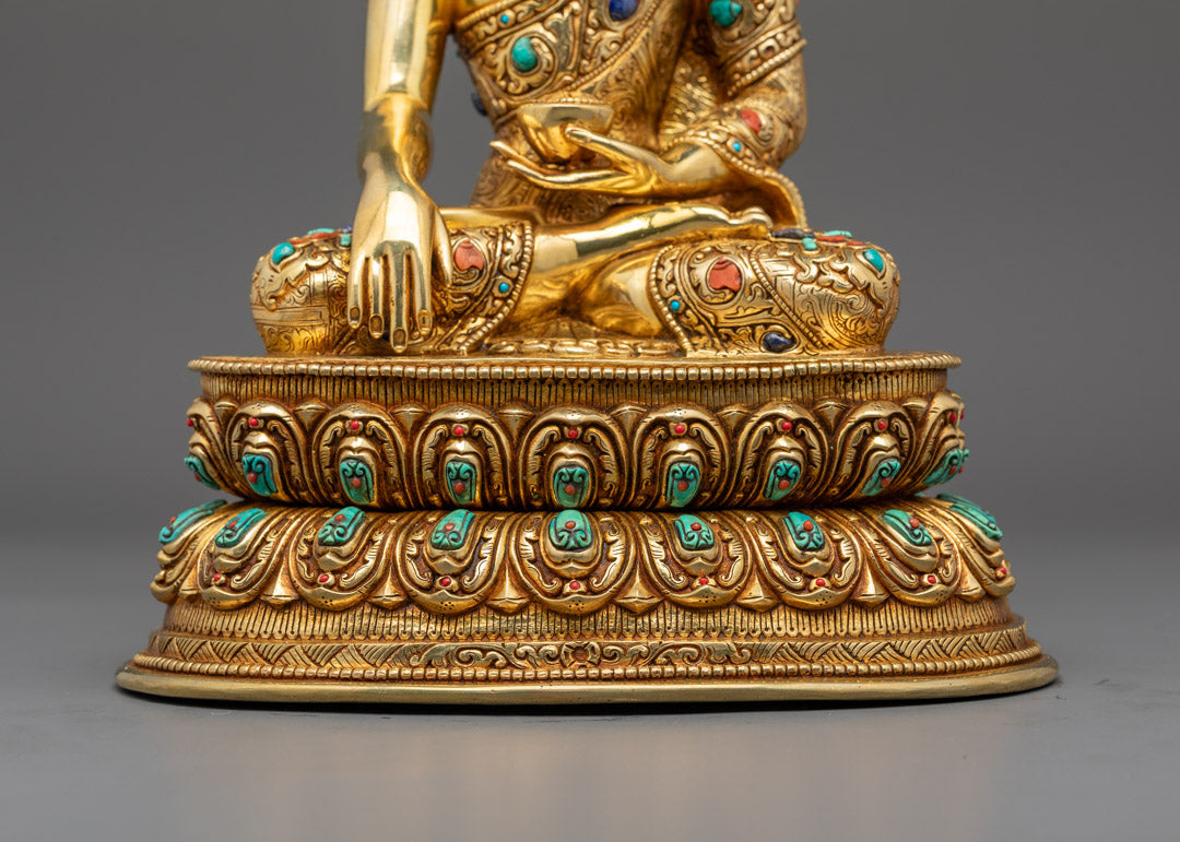 Shakyamuni Buddha Statue | Traditionally Hand-Carved