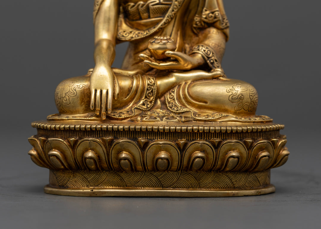 Buddhist Shakyamuni Buddha Statue | Tibetan Artwork