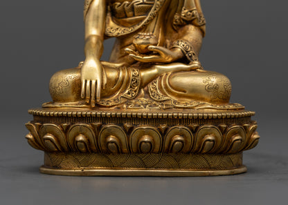 Buddhist Shakyamuni Buddha Statue | Tibetan Artwork