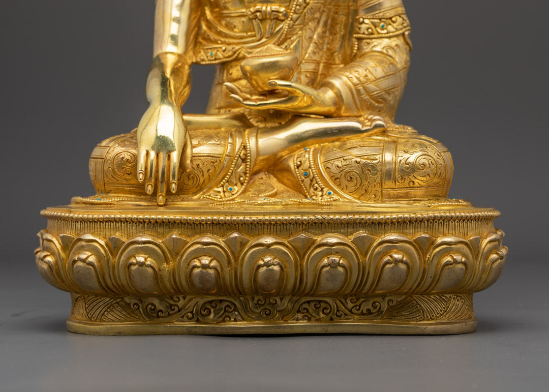 Nepalese Shakyamuni Buddha Statue | Handmade Buddhist Art