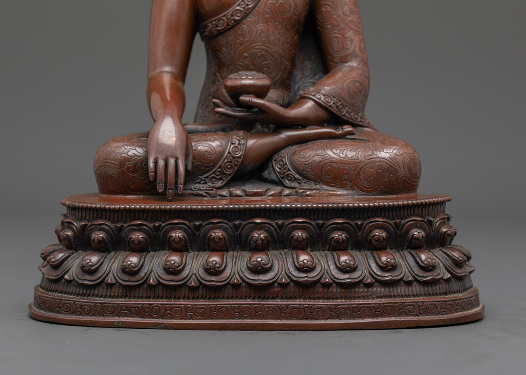Shakyamuni Buddha Statue |  Oxidized Buddha Statue