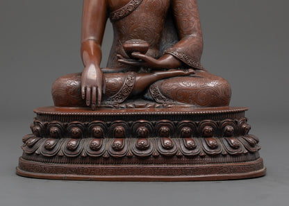 Shakyamuni Buddha Statue |  Oxidized Buddha Statue