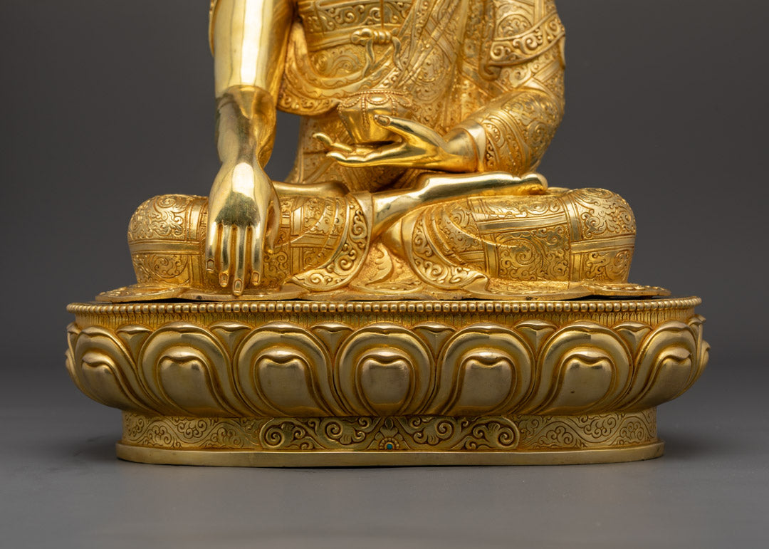 Shakyamuni Buddha Statue | Buddhist Tibetan Artwork