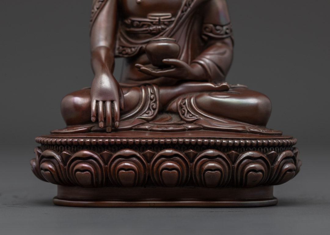 Nepalese Shakyamuni Buddha Statue | A Sacred Meditation Companion