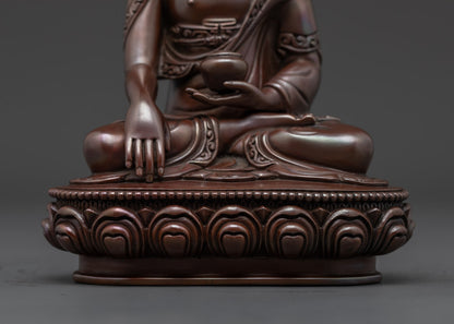 Nepalese Shakyamuni Buddha Statue | A Sacred Meditation Companion