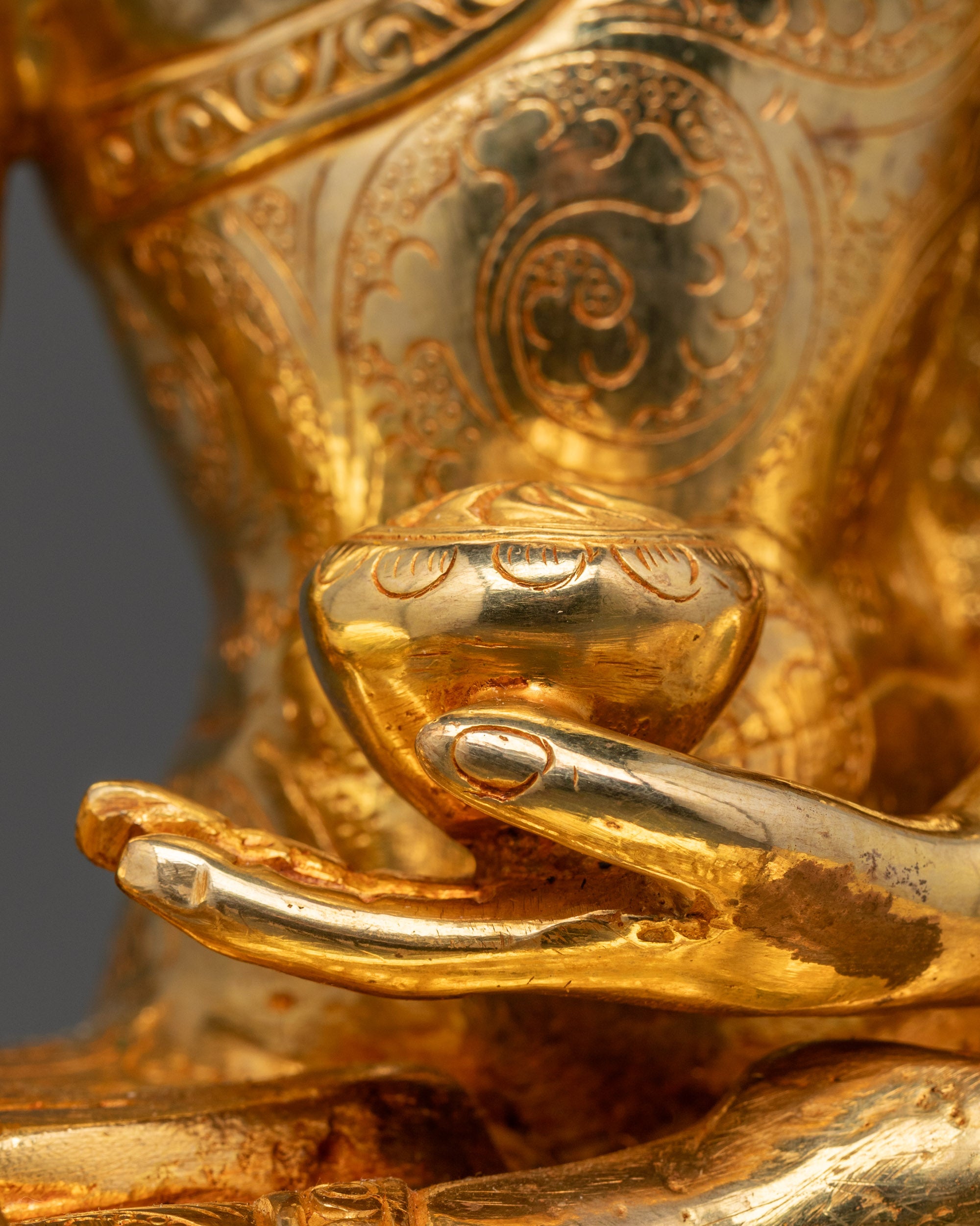 Shakyamuni Buddha Statue | Traditional Himalayan Buddhist Artwork