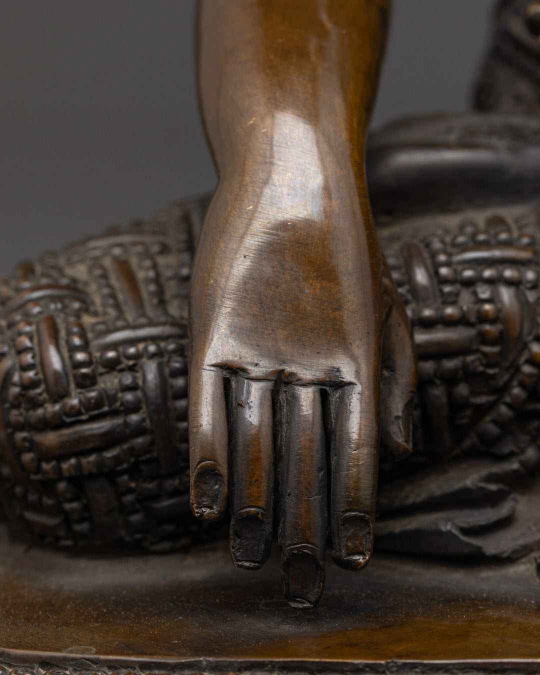 Shakyamuni Buddha Buddhist Statue | Handcrafted Oxidized piece