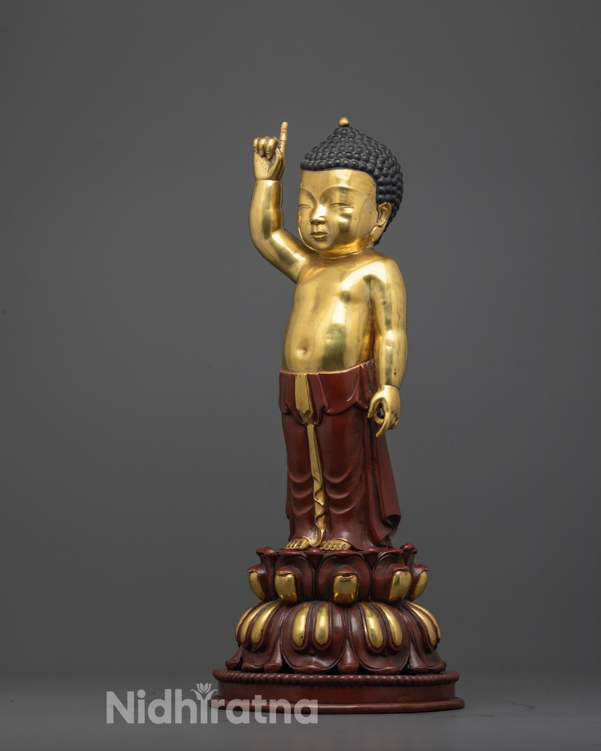 Little Buddha Statue | Handcrafted Meditation Sculpture for Decor
