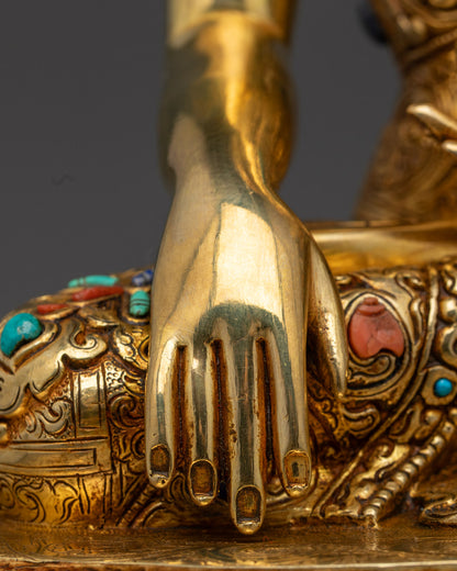 Shakyamuni Buddha Statue | Traditionally Hand-Carved
