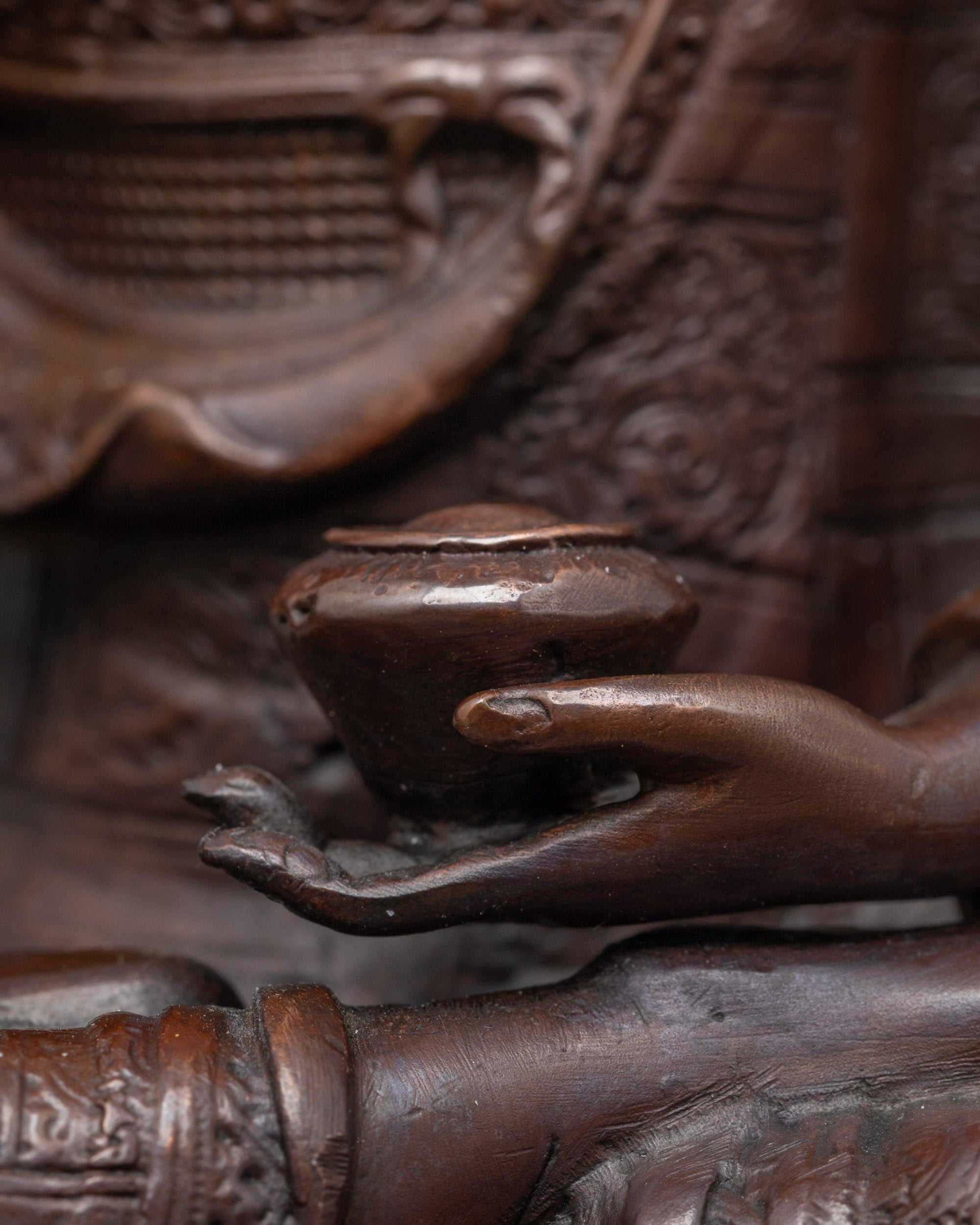 Nepalese Shakyamuni Buddha Statue | Spiritual Gift for Peace