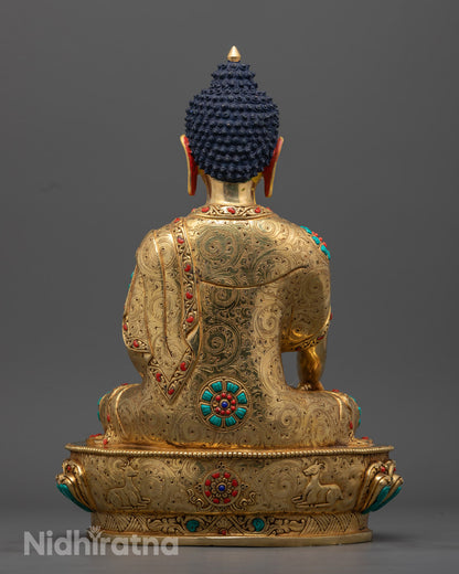 Shakyamuni Buddha Statue | Sacred Tibetan Buddha Figure