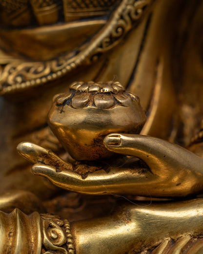 Buddhist Shakyamuni Buddha Statue | Tibetan Artwork