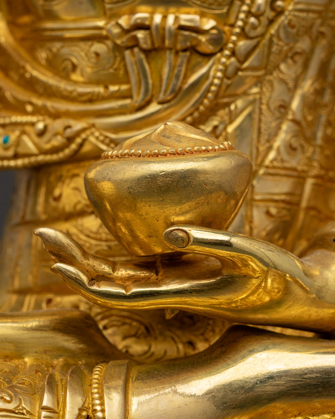 Nepalese Shakyamuni Buddha Statue | Handmade Buddhist Art