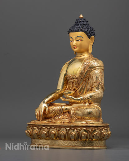 Shakyamuni Buddha Statue | Tibetan Himalayan Artwork