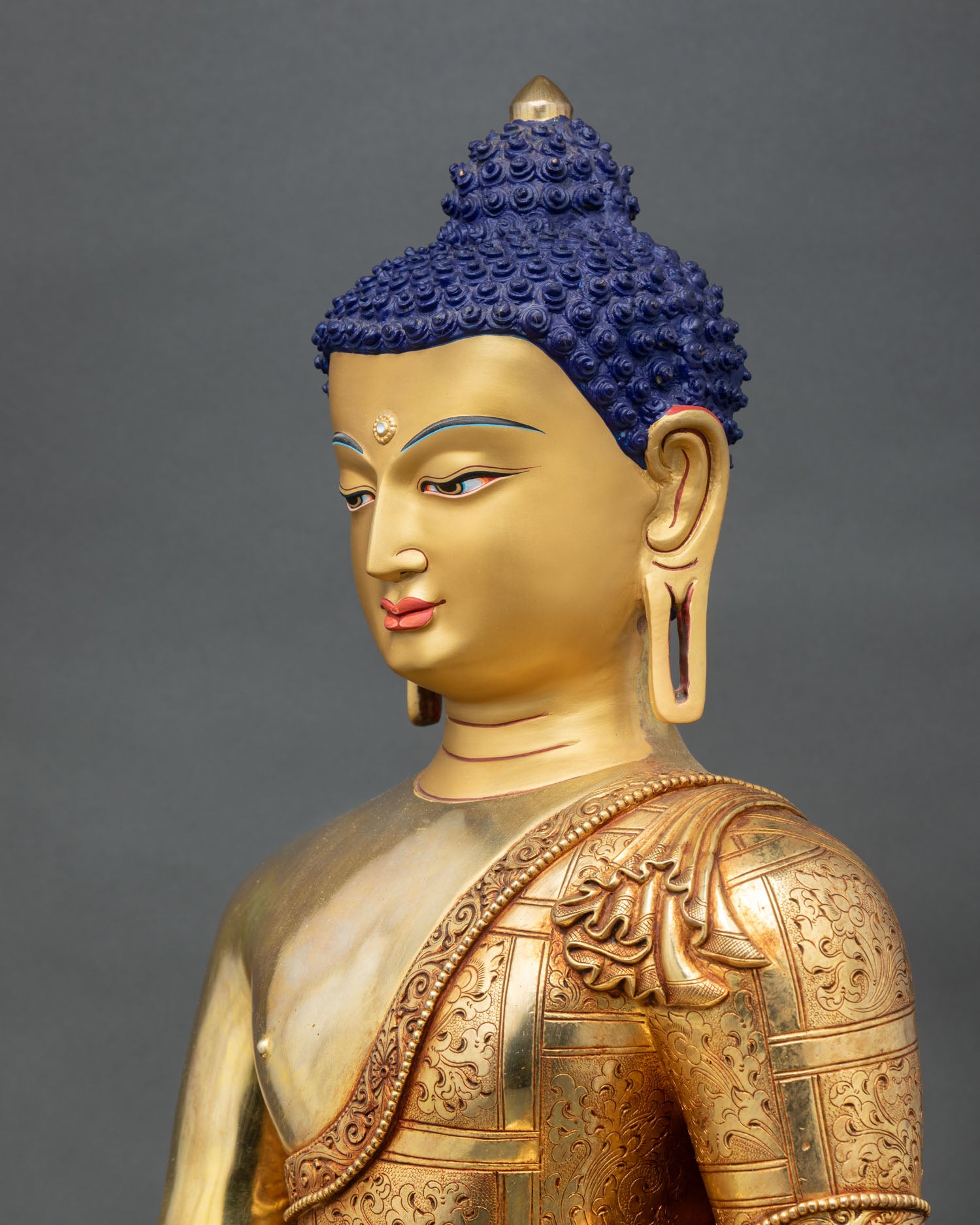 Buddha Shakyamuni Statue | Lost Wax Casting Buddhist Art