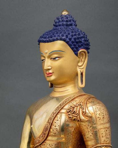 Buddha Shakyamuni Statue | Lost Wax Casting Buddhist Art