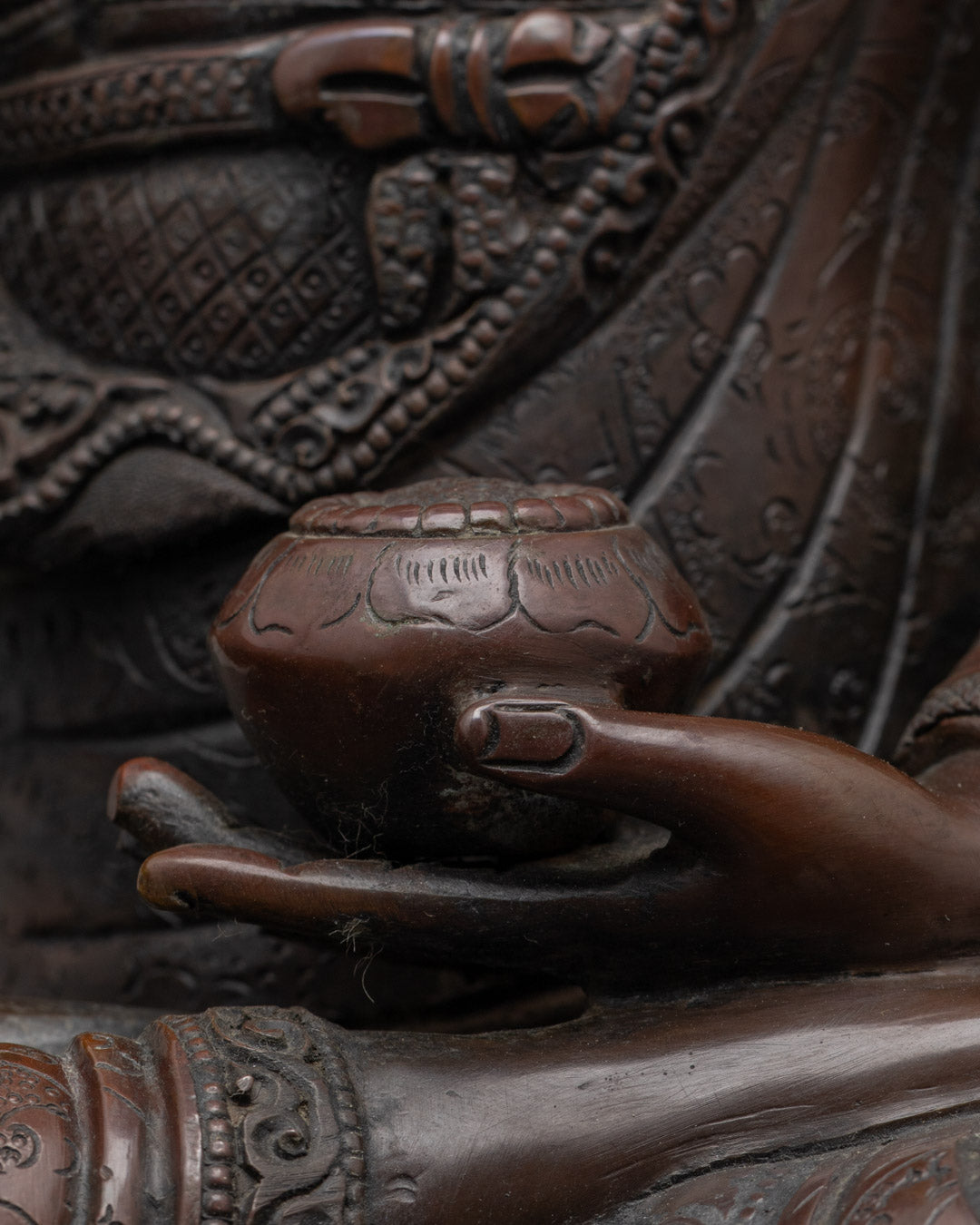 Shakyamuni Buddha Statue | Traditional Nepalese Buddhist Art