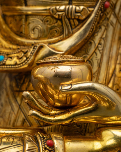 Buddha Shakyamuni Statue from Nepal | Masterful Artisan Craftsmanship