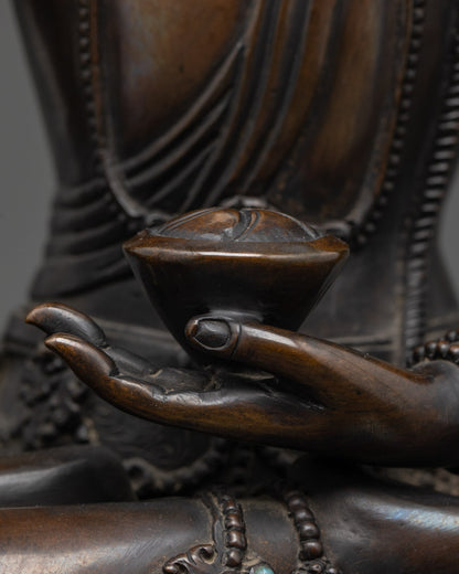 Elegant Crown Buddha Shakyamuni Statue