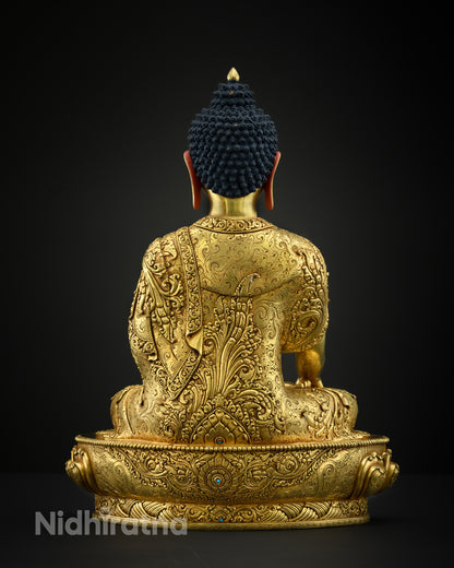 Shakyamuni Buddha Statue | Handcrafted Spiritual Decor