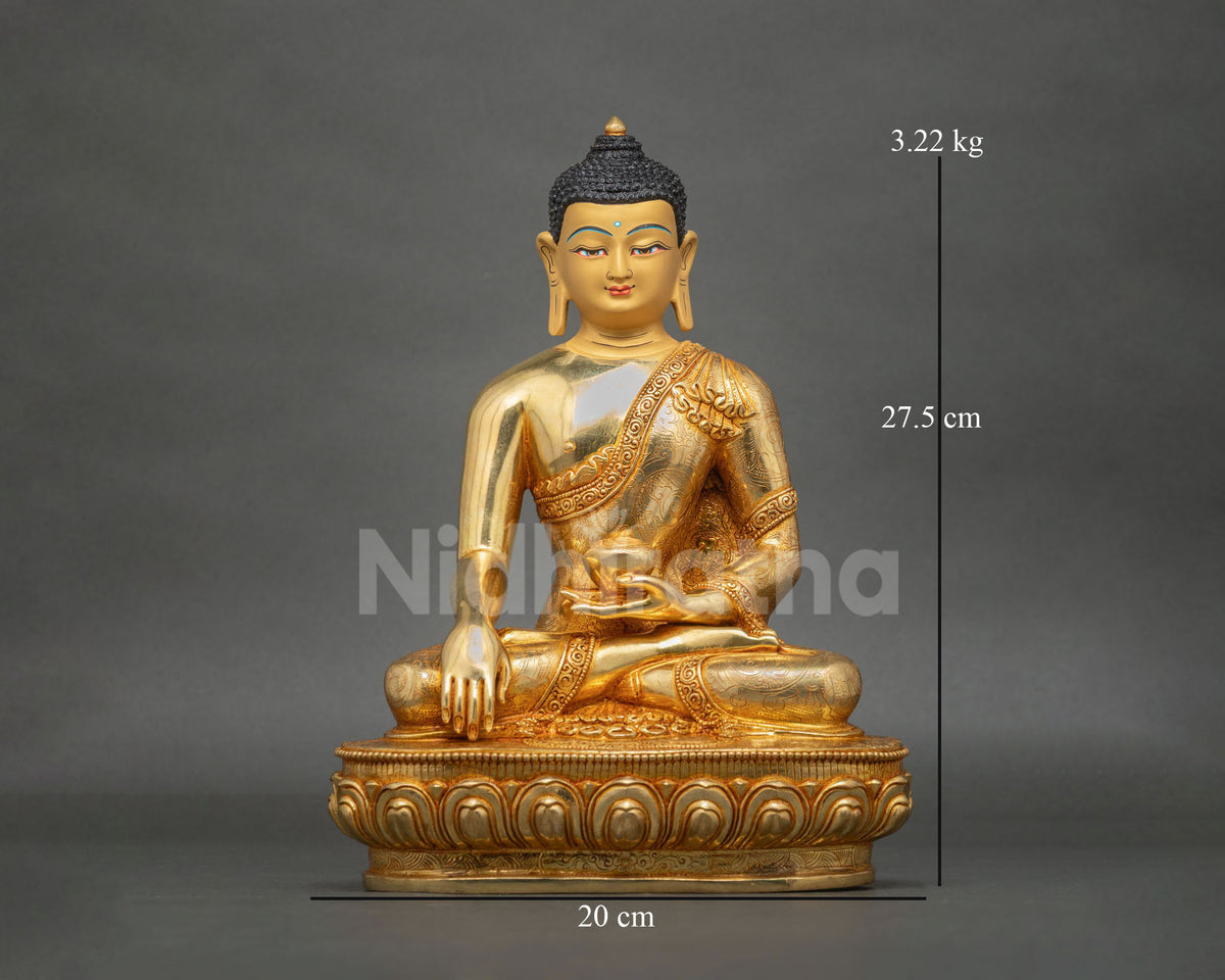 Shakyamuni Buddha Statue | Peaceful Home Altar Decor