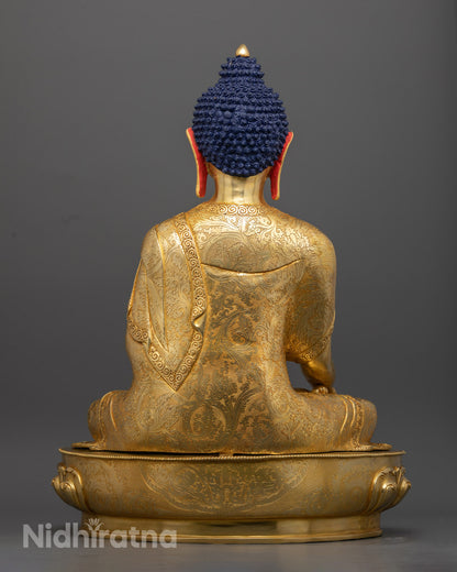 Shakyamuni Buddha Statue with Consecration Space