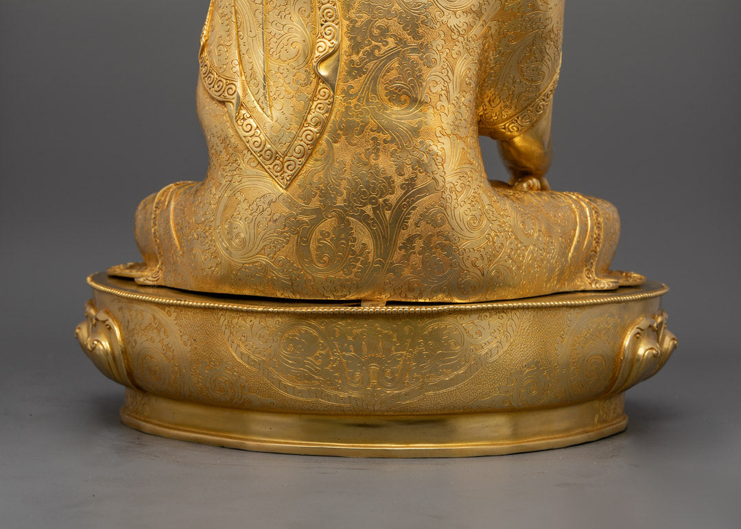 Shakyamuni Buddha Statue with Consecration Space