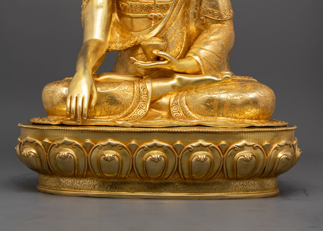 Shakyamuni Buddha Statue with Consecration Space