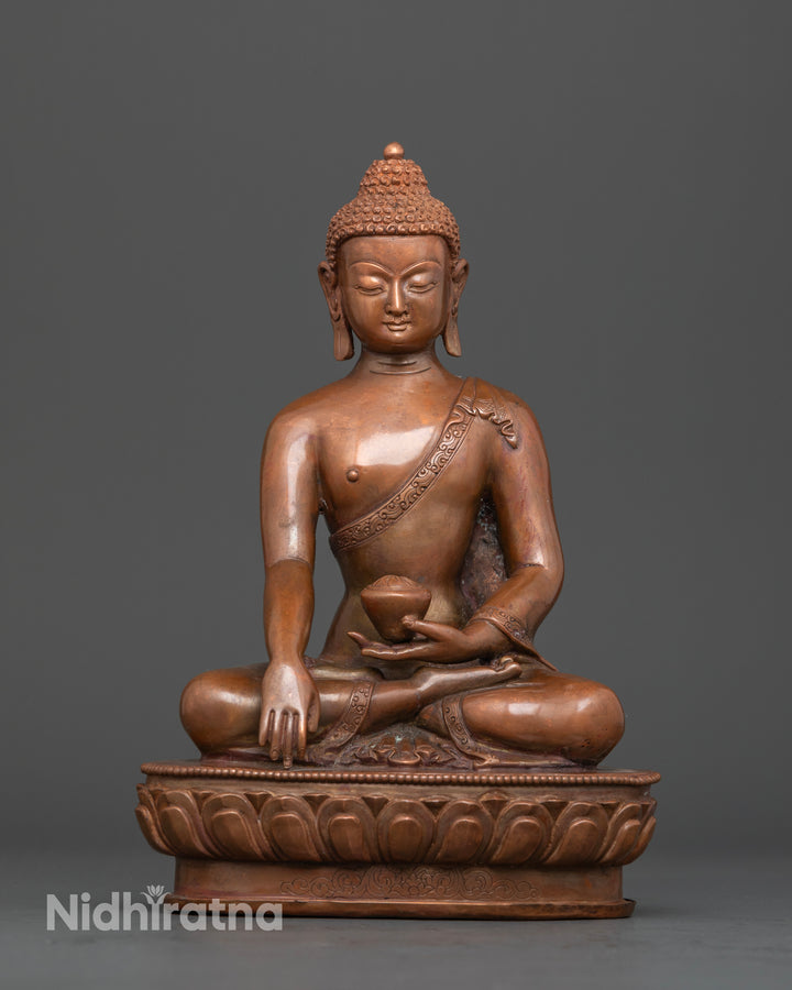 Awakened Presence of Oxidized Buddha Shakyamuni