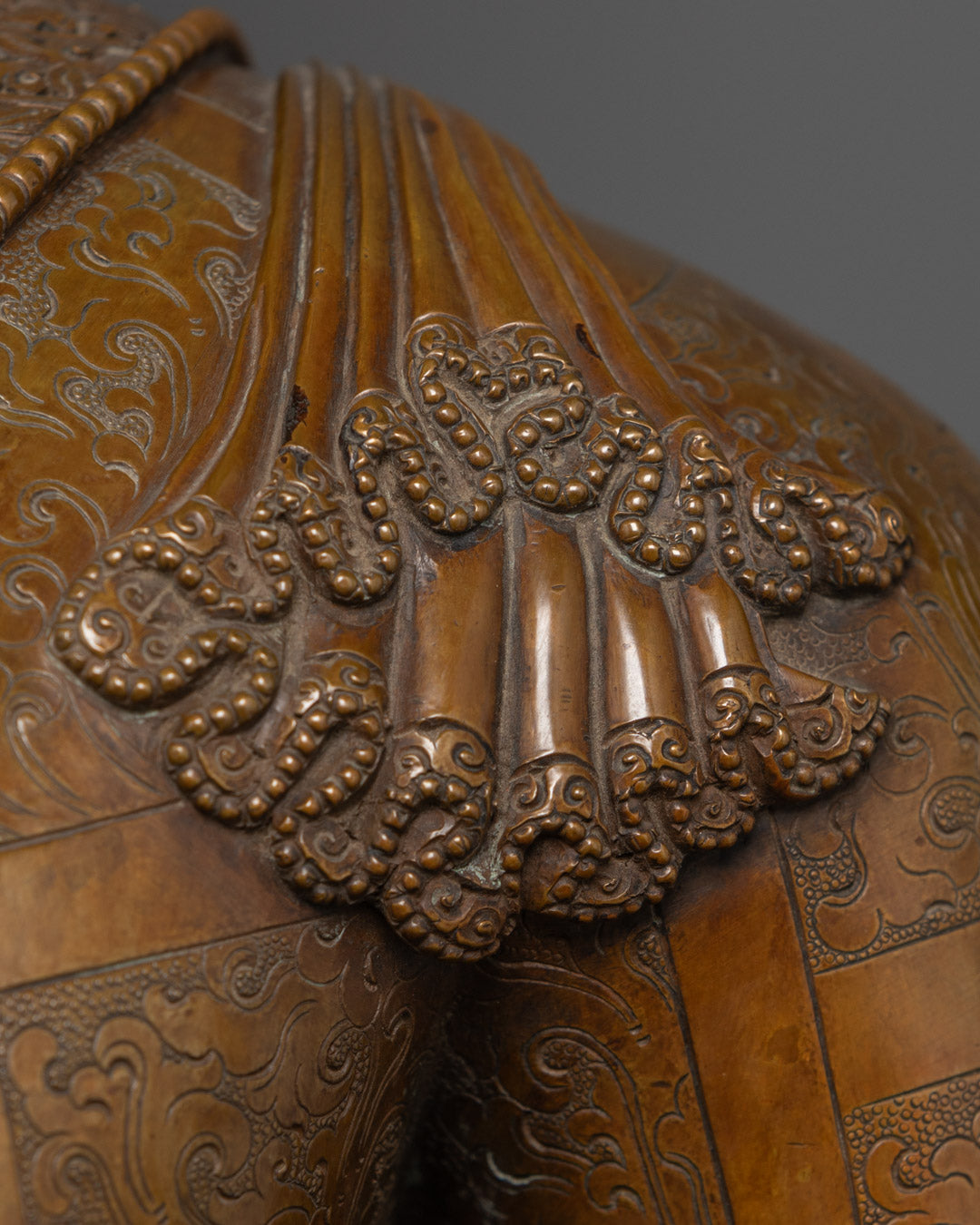 Authentic Oxidized Shakyamuni Buddha Statue | Spiritual Home Decor