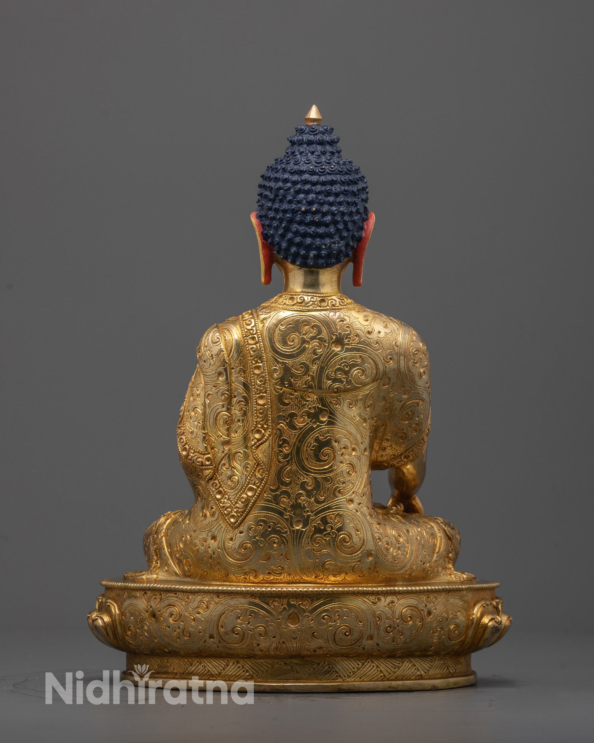 Traditional Buddha Shakyamuni Statue | Spiritual Home Decor