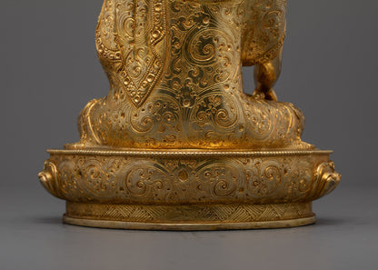 Traditional Buddha Shakyamuni Statue | Spiritual Home Decor