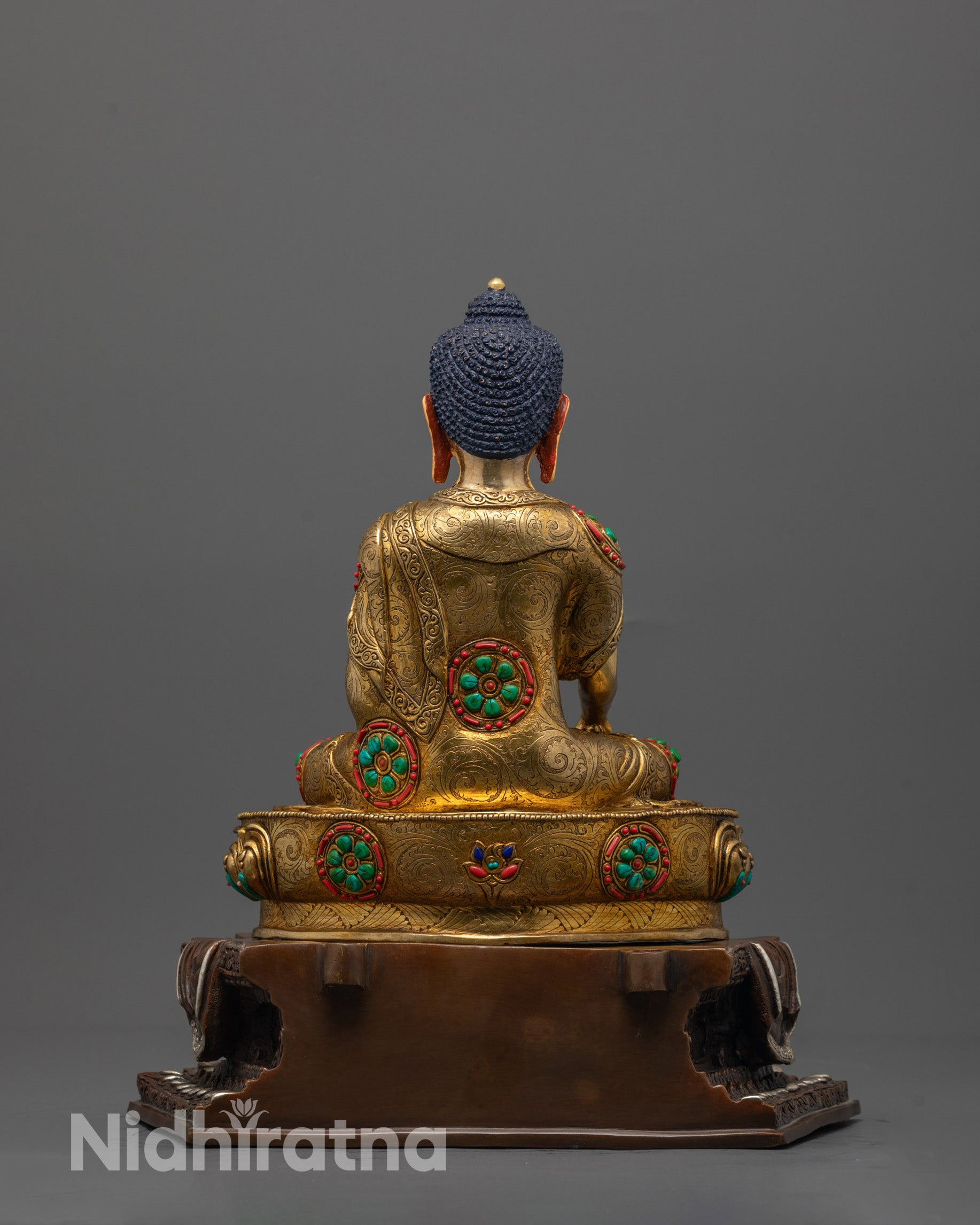 Buy Shakyamuni Buddha Statue | Fire-Gilded Spiritual Artwork