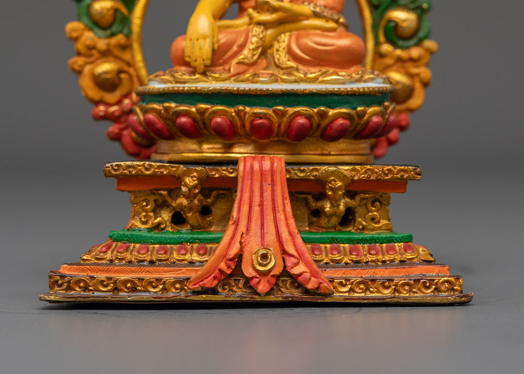 Nepalese Divine Buddha Shakyamuni Sculpture | Machine Made Artwork